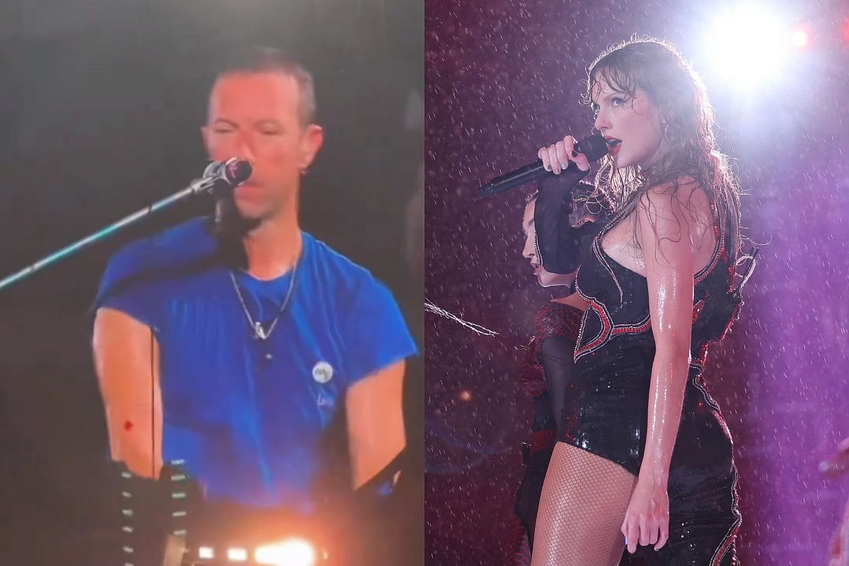 Coldplay’s Chris Martin honours Taylor Swift, band dedicates ‘Everglow